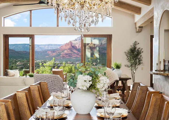 New - Tuscan Red Rock Overlook - Spectacular Views 2 Pools Waterfalls Fire Features Sauna Massage Chairs & Salt Vakantiehuis