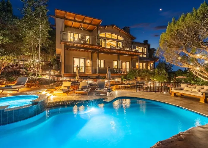 New - Tuscan Red Rock Overlook - Spectacular Views 2 Pools Waterfalls Fire Features Sauna Massage Chairs & Salt * Sedona