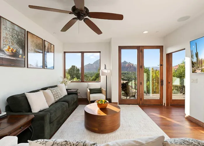 New - Tuscan Red Rock Overlook - Spectacular Views 2 Pools Waterfalls Fire Features Sauna Massage Chairs & Salt * Sedona
